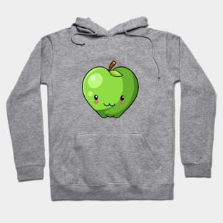 Kawaii apple fruit Hoodie